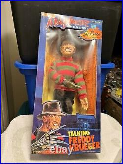 Matchbox Freddy Krueger Talking Figure Nightmare on Elm Street 1989 18in Tall