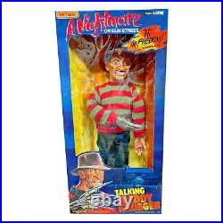 Matchbox Horror Nightmare on Elm Street Freddy Krueger Talking 18 Inch Doll