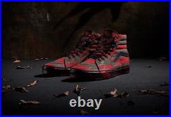 Men's Vans x A Nightmare On Elm Street SK8 HI Freddy Krueger VN0A4U3CZV1 10.5
