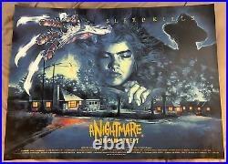 Mondo artist Graham Humphreys A Nightmare on Elm Street Quad Print x/100