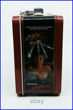 NECA A Nightmare On Elm Street Freddy Krueger Metal Tin Lunch Box Very Rare