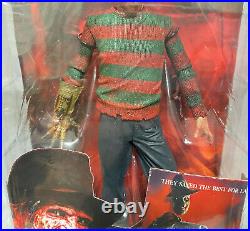 NECA A Nightmare on Elm Street Freddy's Dead Krueger Robert Englund 7- RARE