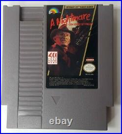 NES A Nightmare On Elm Street 1989 Bix Plus Manual Nintendo Freddys Coming