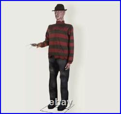 NIB Gemmy Halloween A Nightmare on ElmStreet LIFE-SIZE Animated FREDDY KRUEGER