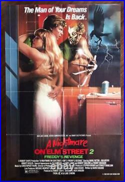 NIGHTMARE ON ELM STREET 2 FREDDY'S REVENGE 1985 Horror Slasher ORIG MOVIE POSTER