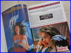 NIGHTMARE ON ELM STREET Chronicles rare OOP import photo book Freddy Krueger