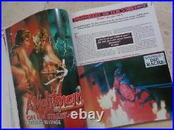 NIGHTMARE ON ELM STREET Chronicles rare OOP import photo book Freddy Krueger