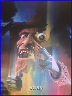 New Nightmare on Elm Street 4 Dream Master Limited Edition Lithograph Poster