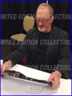 Nightmare On Elm St. Sign Autographed by Robert Englund'Freddy Krueger' withCOA
