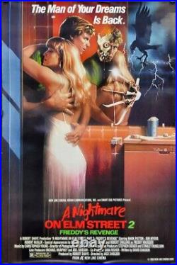 Nightmare On Elm Street 2 FREDDY'S REVENGE 1985 ORIG 27X41 ROLLED MOVIE POSTER