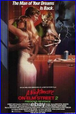 Nightmare On Elm Street 2 Freddy's Revenge Original Rolled 27x41 Movie Poster 85