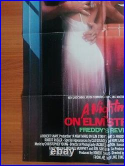 Nightmare On Elm Street 2 Original Movie Poster 1985