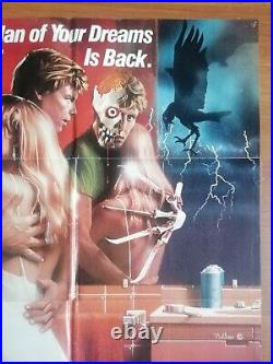 Nightmare On Elm Street 2 Original Movie Poster 1985