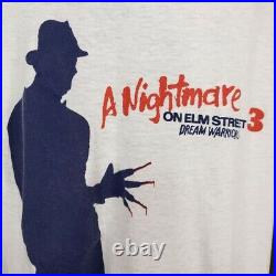 Nightmare On Elm Street 3 T Shirt Vintage 80s 1987 Sleep Shirt Made In USA Large