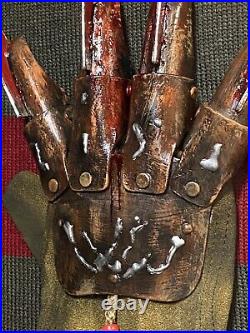 Nightmare On Elm Street 4 Freddy Glove Hat Sweater Horror Movie Collectible Prop