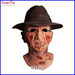 Nightmare On Elm Street Deluxe Freddy Mask With Hat