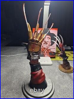 Nightmare On Elm Street Freddy Krueger Glove Hand Painted 36cm