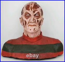 Nightmare On Elm Street Freddy Krueger Life Size Foam Bust Movie Prop Halloween
