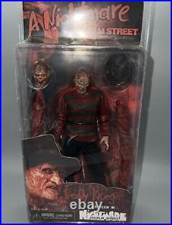 Nightmare On Elm Street Freddy Krueger Rare Long Arms Horror Figurine