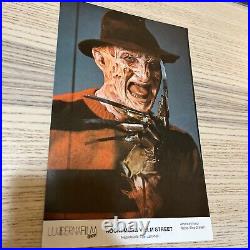 Nightmare On Elm Street Lot Of 12 Lobby Press Photos Chech Lobby Cards Rare 2 3