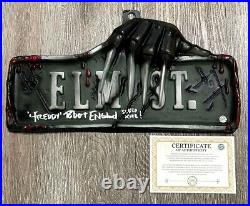 Nightmare On Elm Street Sign Signed by ROBERT ENGLUND'Freddy Krueger' withCOA