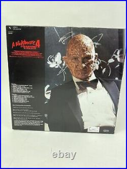 Nightmare On Elm Street Signed Record Album Vinyl Robert England JSA Certified