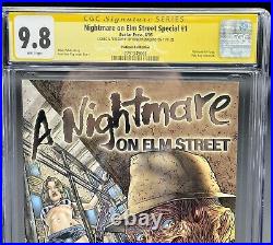 Nightmare On Elm Street Special 1 Cgc 9.8 2xss Robert Englund Platinum Foil 1/1