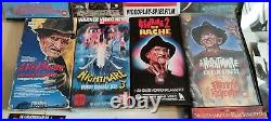 Nightmare On Elm Street VHS Sammlung Konvolut Ultra Selten Freddy Krueger 80s