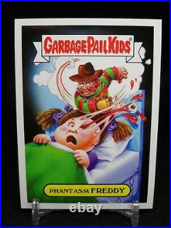 Nightmare of Elm Street Freddy Krueger 2016 Garbage Pail Kids 2 Card Set