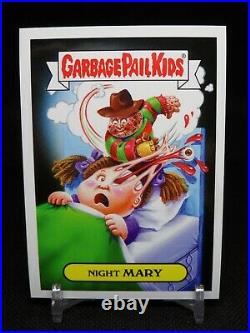 Nightmare of Elm Street Freddy Krueger 2016 Garbage Pail Kids 2 Card Set