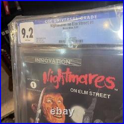 Nightmare on Elm Street 1 CGC 9.2 Innovation Comics 1991 Scarce In High Grade