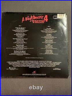 Nightmare on Elm Street 2 4 Soundtrack LP Record 33RPM