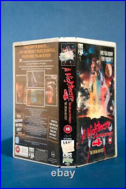 Nightmare on Elm Street 4 Ex-Rental VHS Big Box