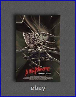 Nightmare on Elm Street Freddie''s Coming Giclee Print Poster #100 24 x 36