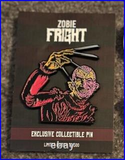 Nightmare on Elm Street Freddy Krueger Pin Lot Zobie Fright