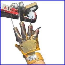 Nightmare on Elm Street Freddy Krueger's Glove With Glove Stand