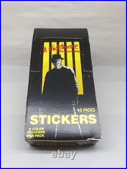 Nightmare on Elm Street Open Box of Stickers With Sticker Book-45 Packs