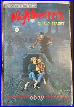 Nightmare on Elm Street RARE set of Innovation 1990s Comics! 12 HTF Comics