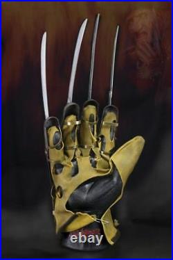 Nightmare on Elm Street Robert Englund Freddy krueger Glove PROP REP 1984 NECA
