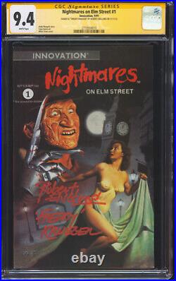 Nightmares On Elm Street 1 CGC SS 9.4 Signed by Robert Englund