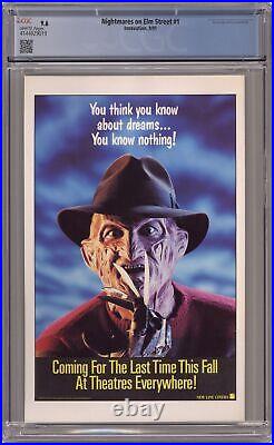 Nightmares on Elm Street #1 CGC 9.6 1991 4144029019