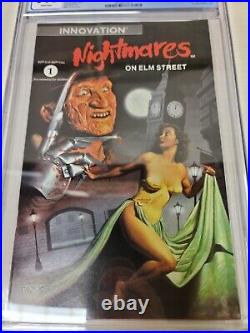 Nightmares on Elm Street #1 CGC 9.6 WP Solo Freddy Krueger Innovation 1991