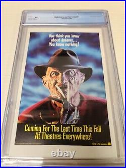 Nightmares on Elm Street #1 CGC 9.6 WP Solo Freddy Krueger Innovation 1991