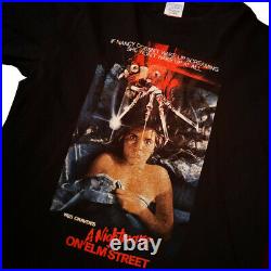 Official Retro Vintage Nightmare On Elm Street By Screen Stars T Shirt Old Stock