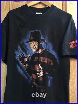 Planet Hollywood Horror Series T Shirt Nightmare On Elm Street Freddy Krueger LG