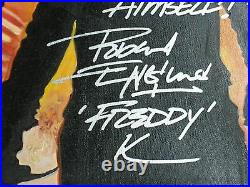 ROBERT ENGLUND Signed Painting FREDDY Nightmare on Elm Street BAS BECKETT COA C