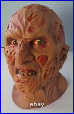 Rare HENRY ALVAREZ Nightmare On Elm Street FREDDY KRUEGER Mask Display Bust