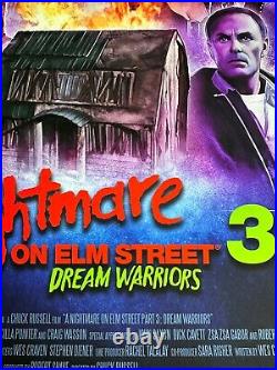 Rich Davies Nightmare on Elm Street Horror Limited Movie Art Print BNG Mondo