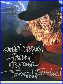 Robert England signed 11x14 photo Nightmare on Elm Street PSA/DNA PSA