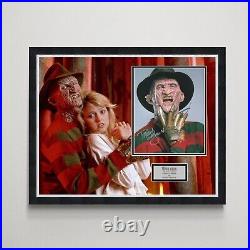 Robert Englund A Nightmare on Elm Street Actor Signed Framed Display